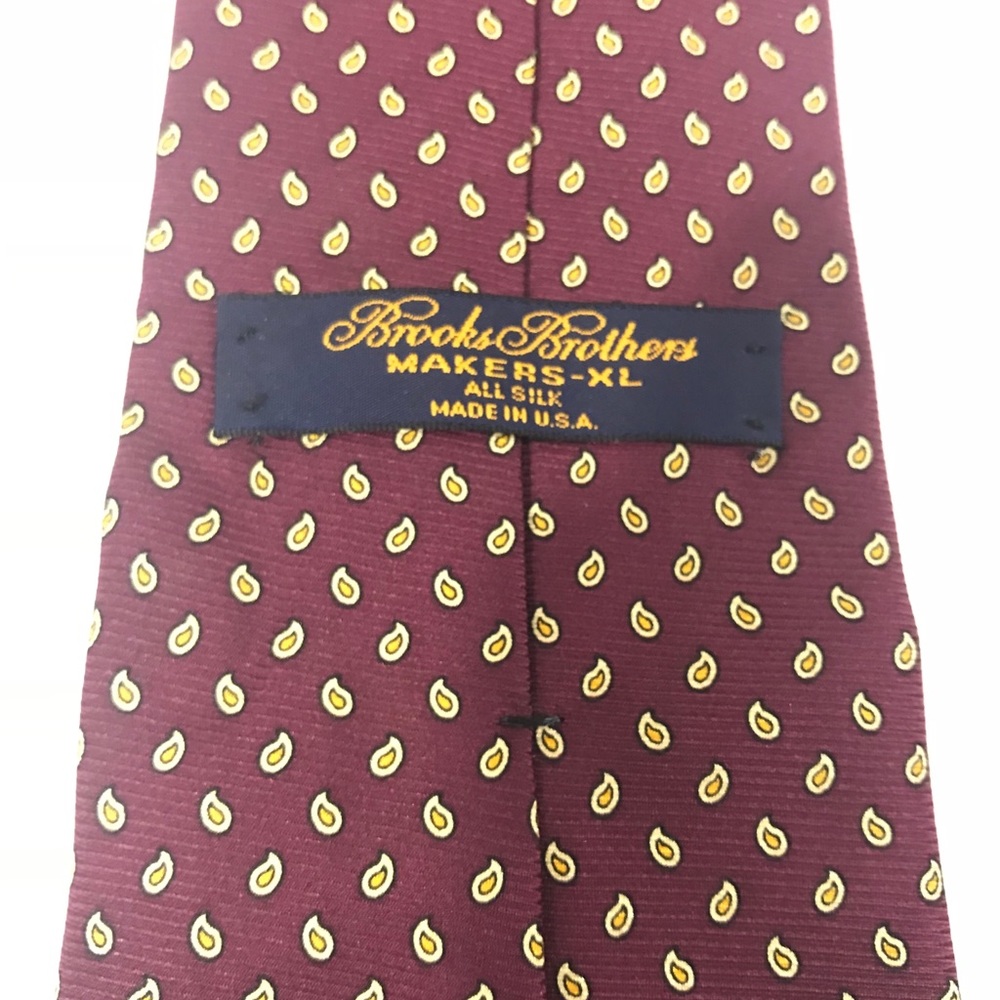 Brooks Brothers Maroon Necktie